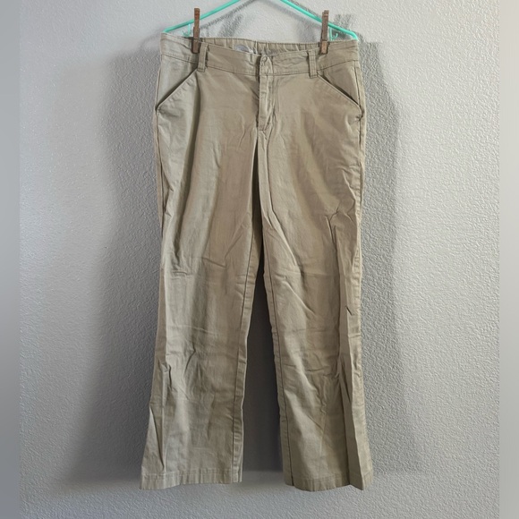 Dickies Khaki Relaxed Women’s Pants - Picture 1 of 6